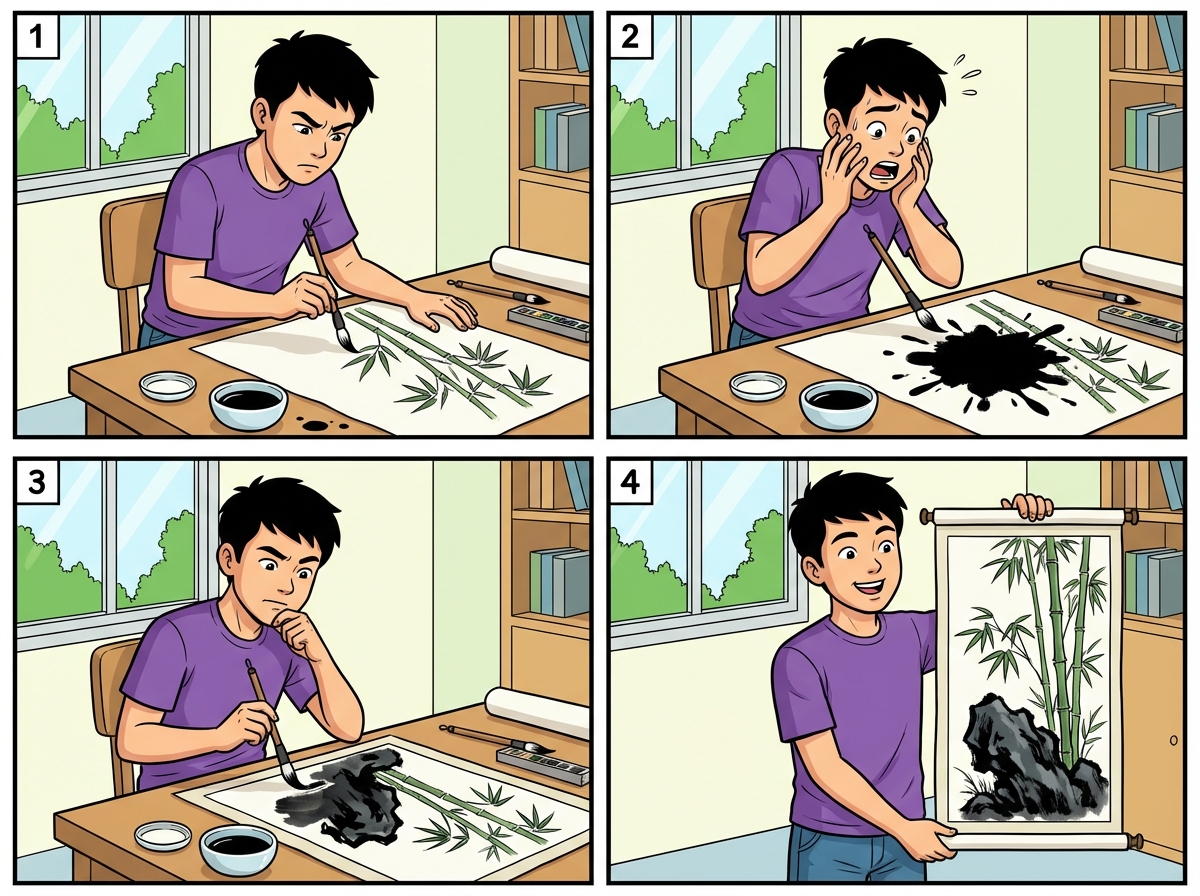 Story narration panels