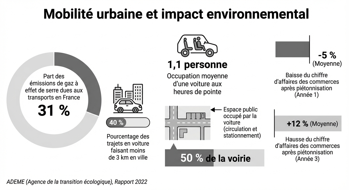 Mobilité urbaine et impact environnemental