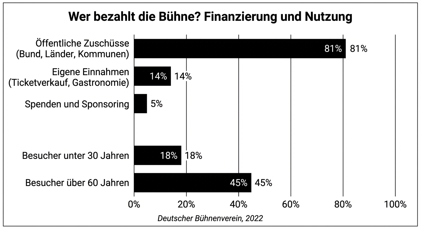 Wer bezahlt die Bühne? Finanzierung und Nutzung
