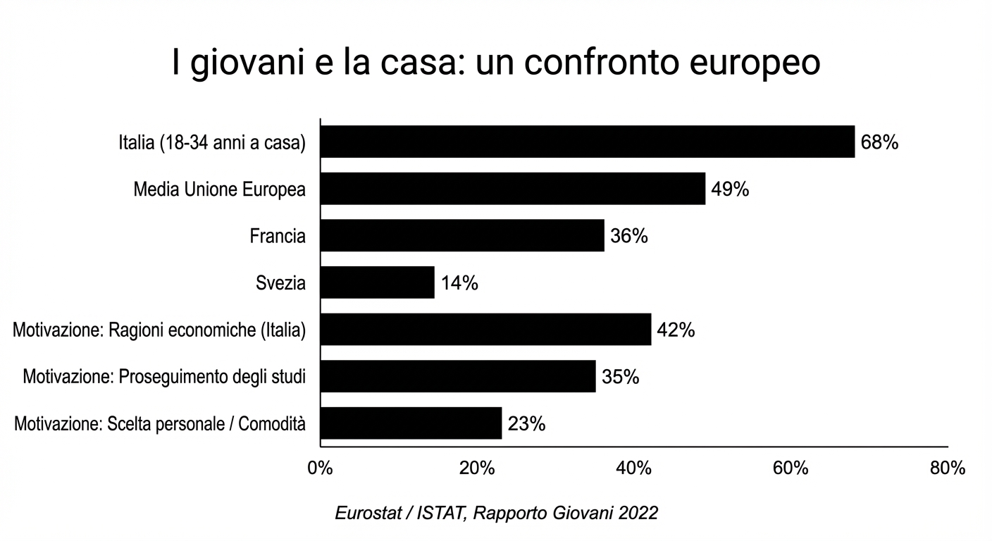 I giovani e la casa: un confronto europeo