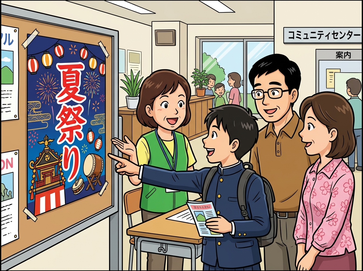 Story narration panels