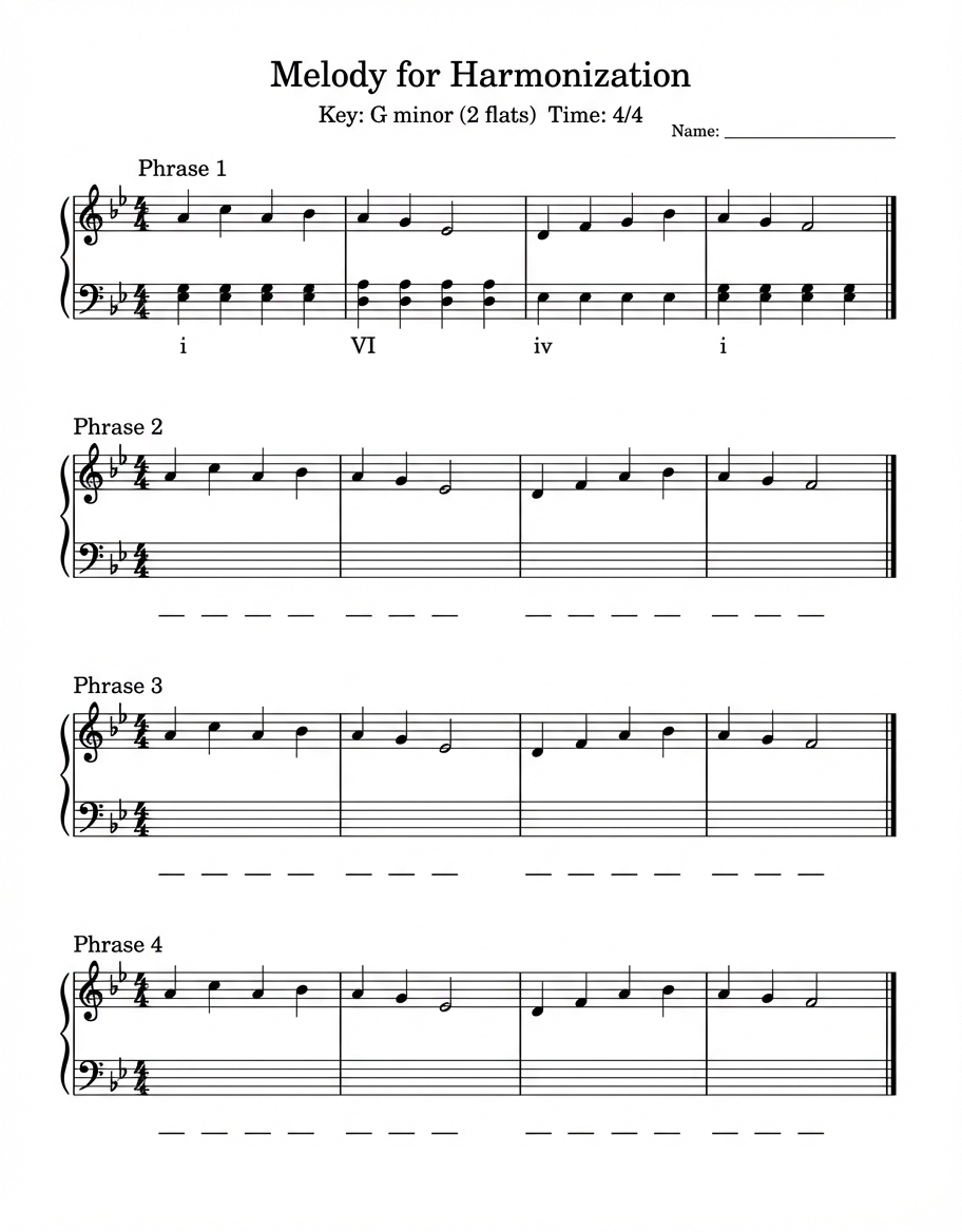 Sheet music