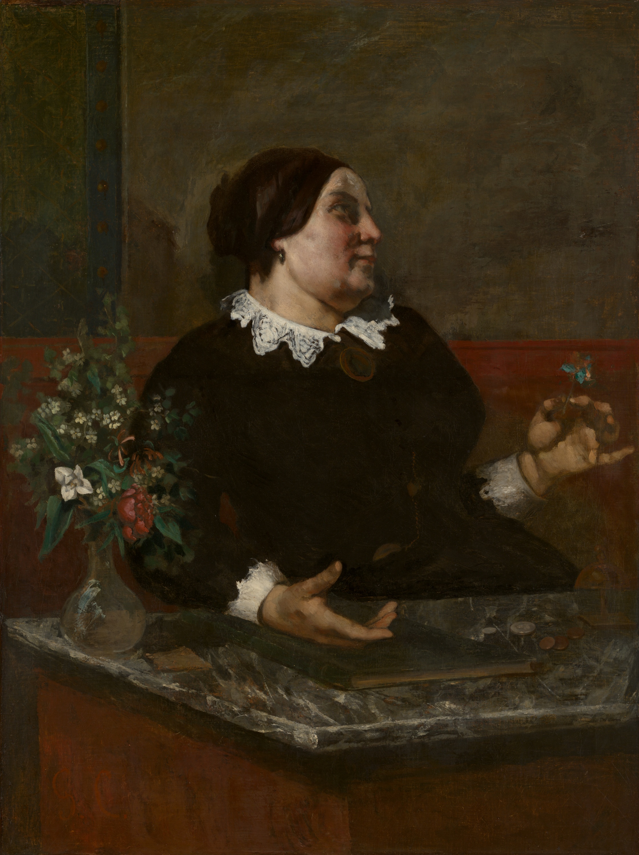 Image of Mère Grégoire, 1855, reworked 1857–59, Art Institute of Chicago, selected as an AP Art History beyond-set realism_social_labor candidate