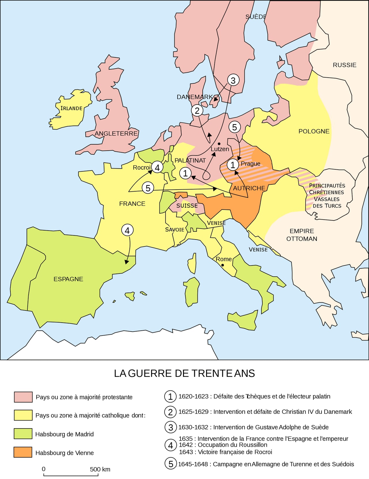 Map Thirty Years War fr