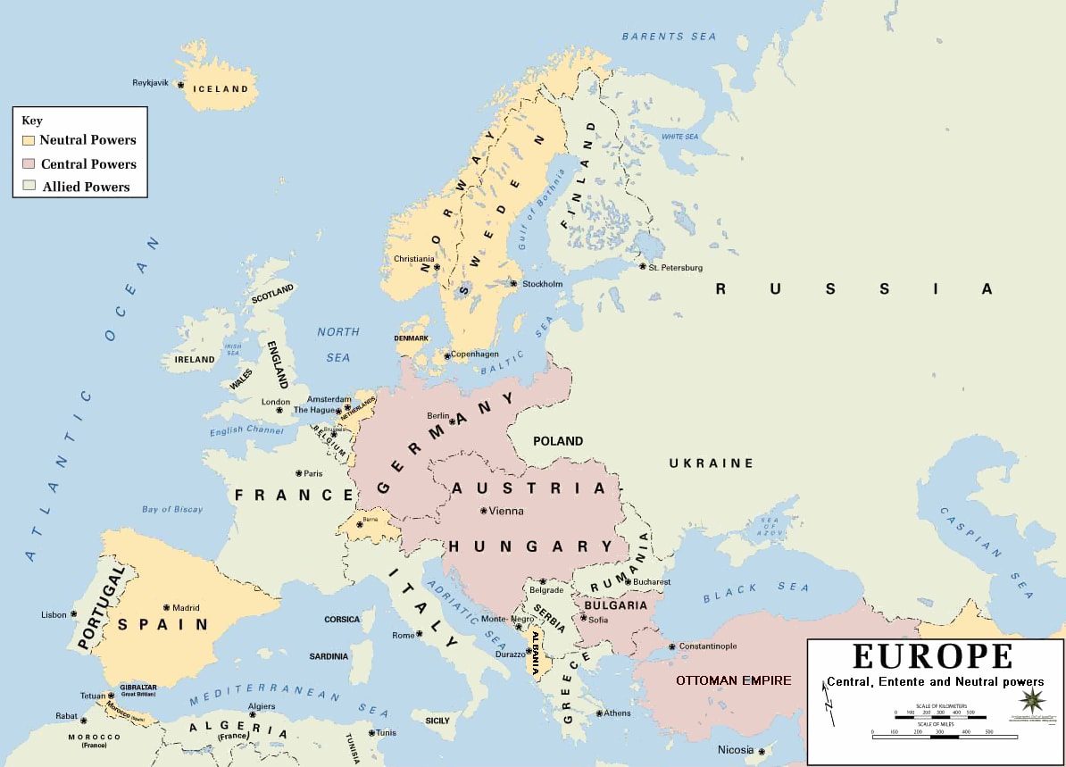 Europe 1914